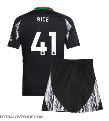 Arsenal Declan Rice #41 Dětské Venkovní Dres 2024-25 Krátký Rukáv (+ trenýrky)